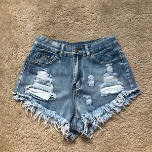 High Rise Shorts